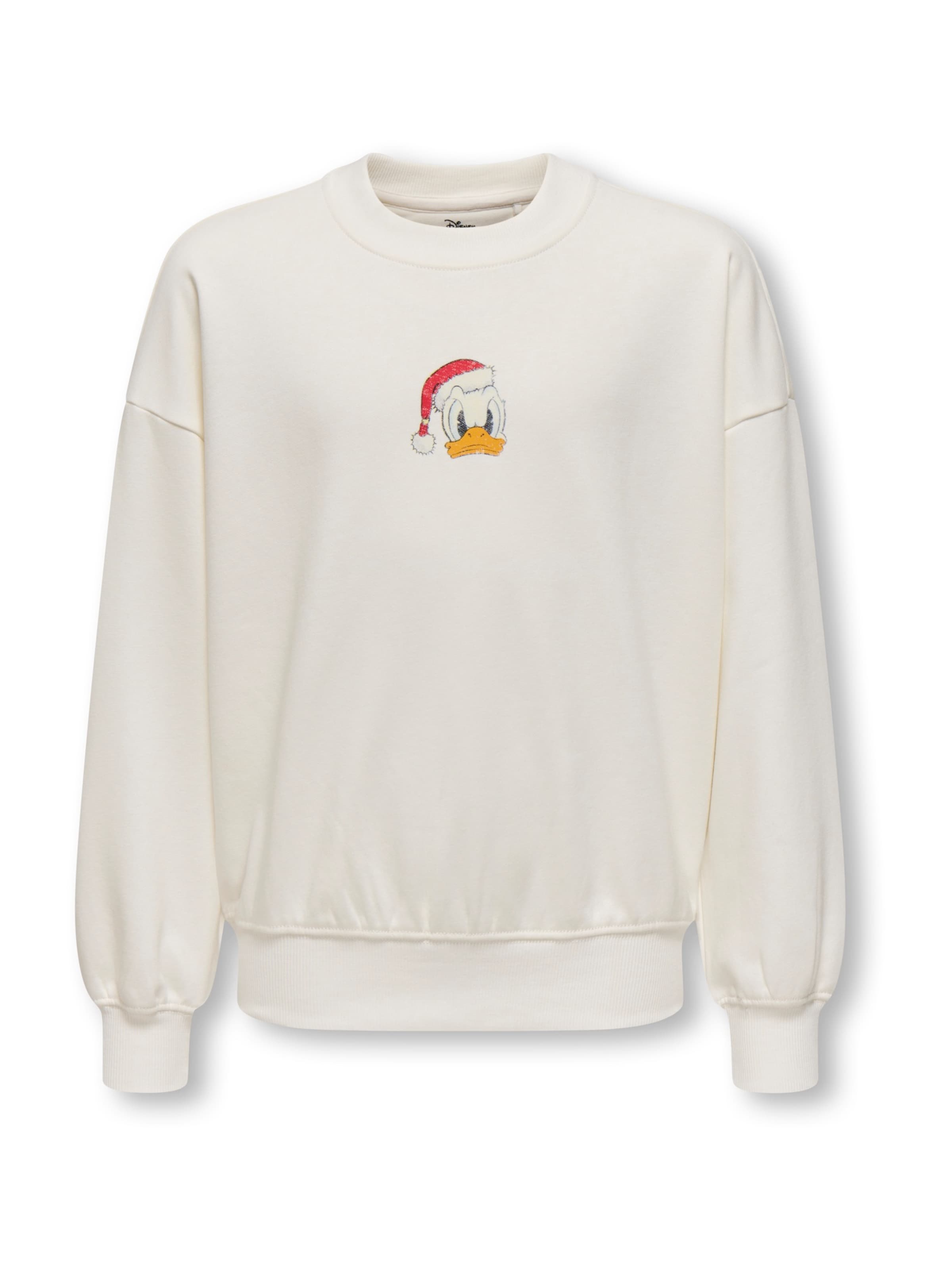 Bluză de molton 'OSJCHRISTMAS' de la Only & Sons Junior pe alb: față