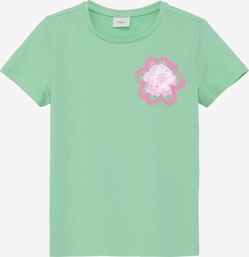 s.Oliver Shirt in Green: front