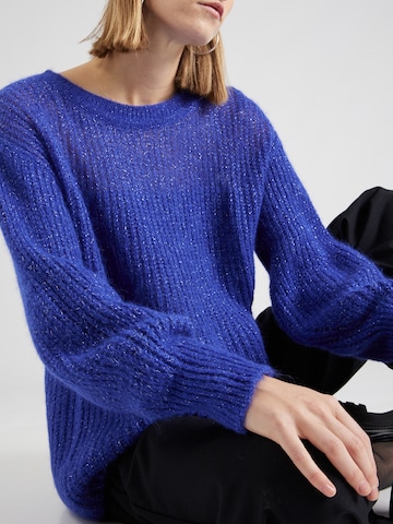 BOSS Black Sweater 'Fuoline' in Blue