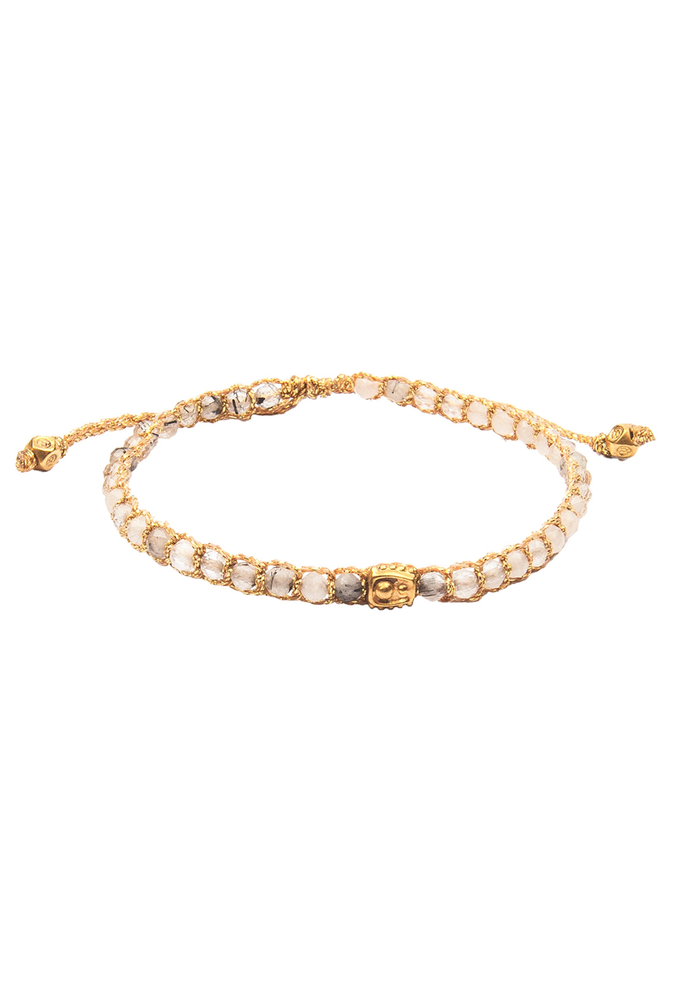 Bracelet Samapura Jewelry en blanc : devant
