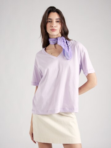 ARMEDANGELS Koszulka 'Emika' w kolorze fioletowy: przód