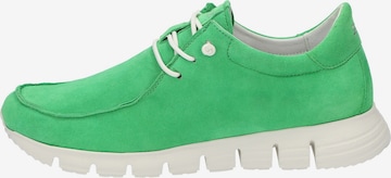 SIOUX Lace-Up Shoes 'Mokrunner' in Green