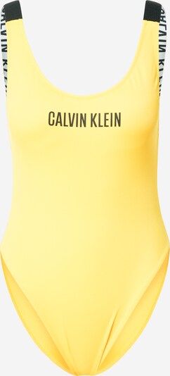 Calvin Klein Swimwear Traje de baño en amarillo / negro / blanco, Vista del producto