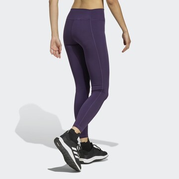 ADIDAS PERFORMANCE Skinny Sporthose 'Essentials' in Lila