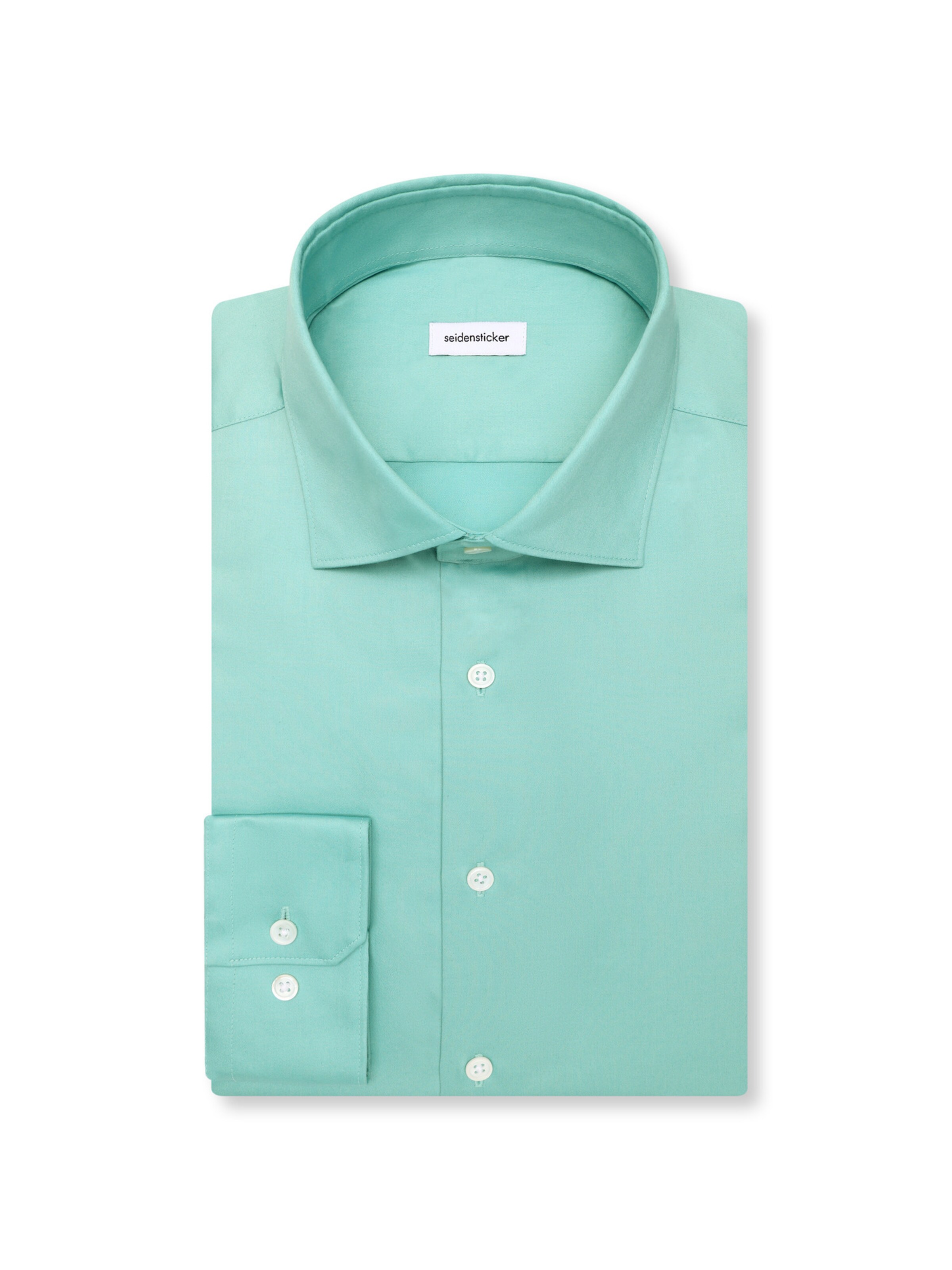 SEIDENSTICKER Slim fit Overhemd in Groen
