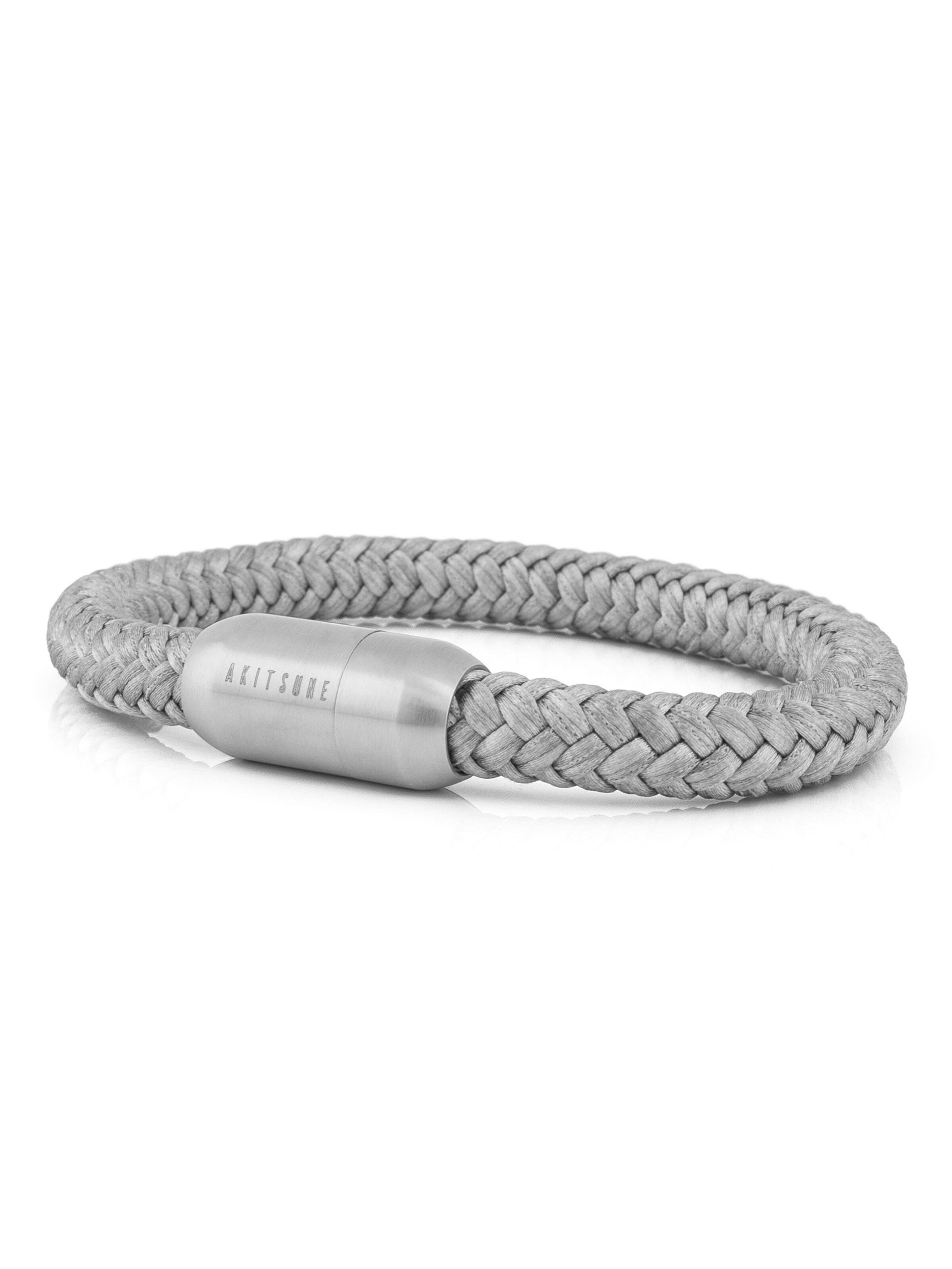 Akitsune Bracelet 'Portus' in Grey: front