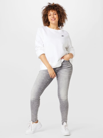 Nike Sportswear Αθλητική μπλούζα φούτερ σε λευκό