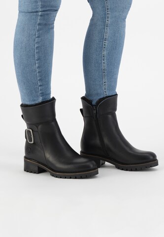 Travelin Ankle Boots 'Gyre ' in Black: front