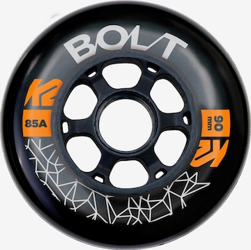 K2 Rollen 'BOLT 90 MM 85A 8-WHEEL PACK W ILQ 9' in Schwarz: predná strana