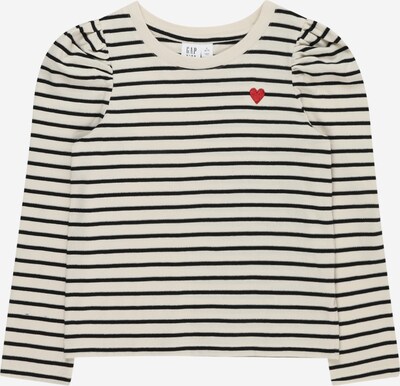GAP Shirt 'SHINE' in de kleur Taupe / Navy / Rood, Productweergave