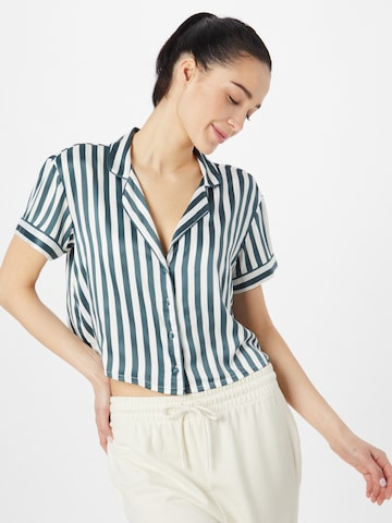 Chemise de nuit Hunkemöller en vert : devant