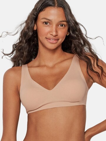 Push-up Reggiseno di Gisela in beige: frontale
