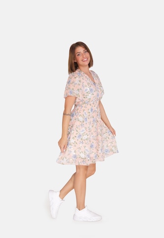 Robe d’été Elara en rose