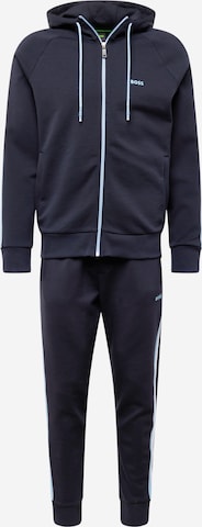 BOSS Sweatsuit in Blue: front