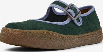 CAMPER - Sabrina com tiras 'Peu Terreno' em verde: frente
