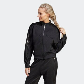 ADIDAS SPORTSWEAR Athletic Jacket 'Tiro' in Black: front