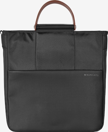 Shopper di Roncato in nero: frontale