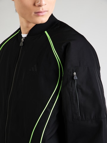 ADIDAS ORIGINALS Between-Season Jacket 'TEAMGEIST' in Black