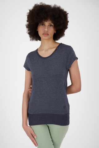 Alife and Kickin T-Shirt in Blau: Vorderseite