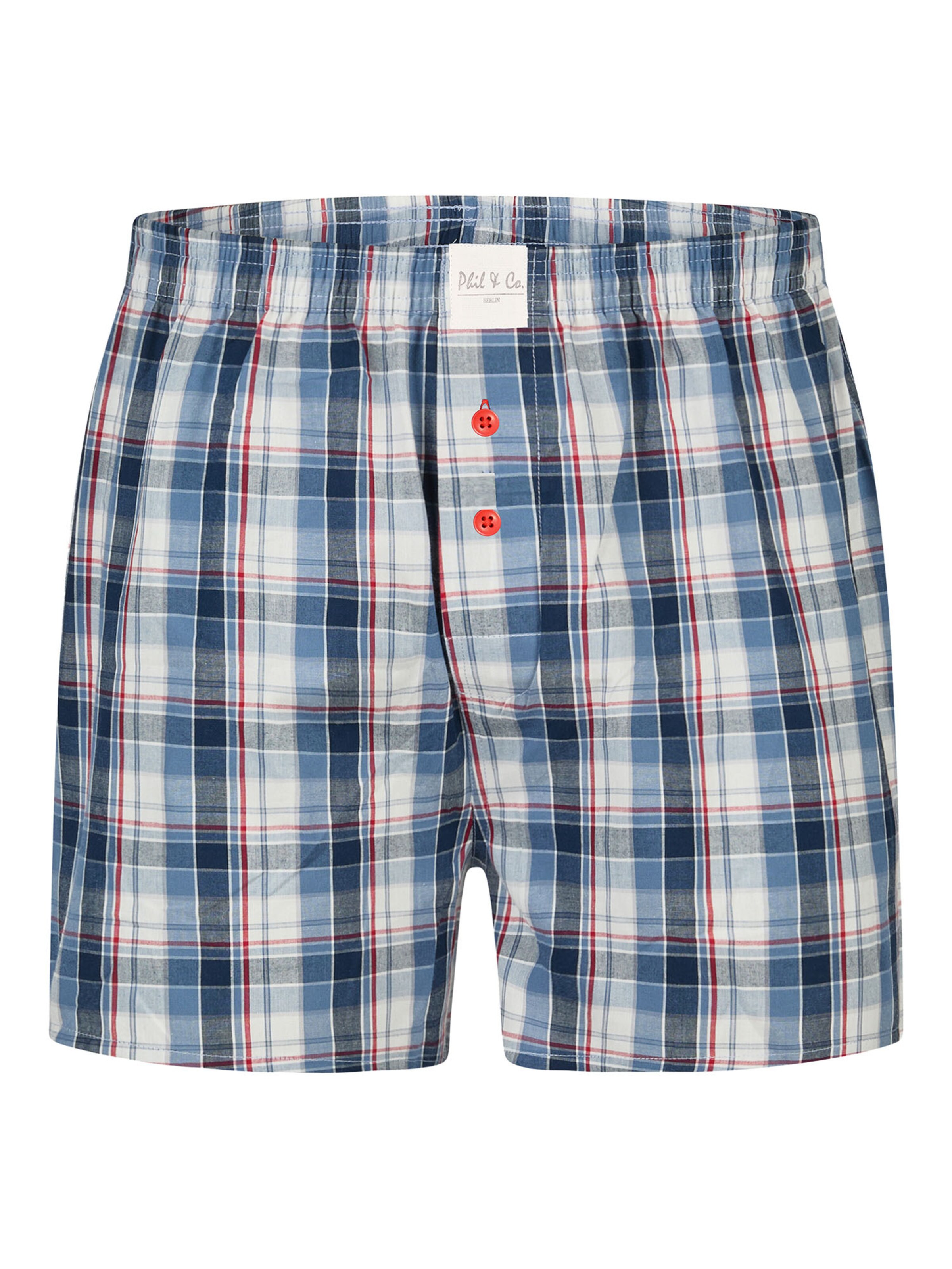 Phil & Co. Berlin Boxershorts ' Classics ' in Gemengde kleuren