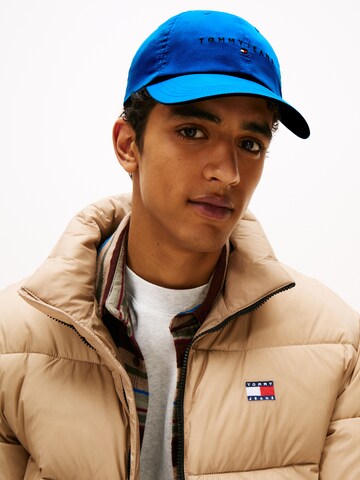 Tommy Jeans Keps i blå
