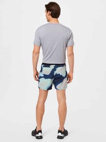 Superdry Regular Workout Pants 'Run Race' in Blue