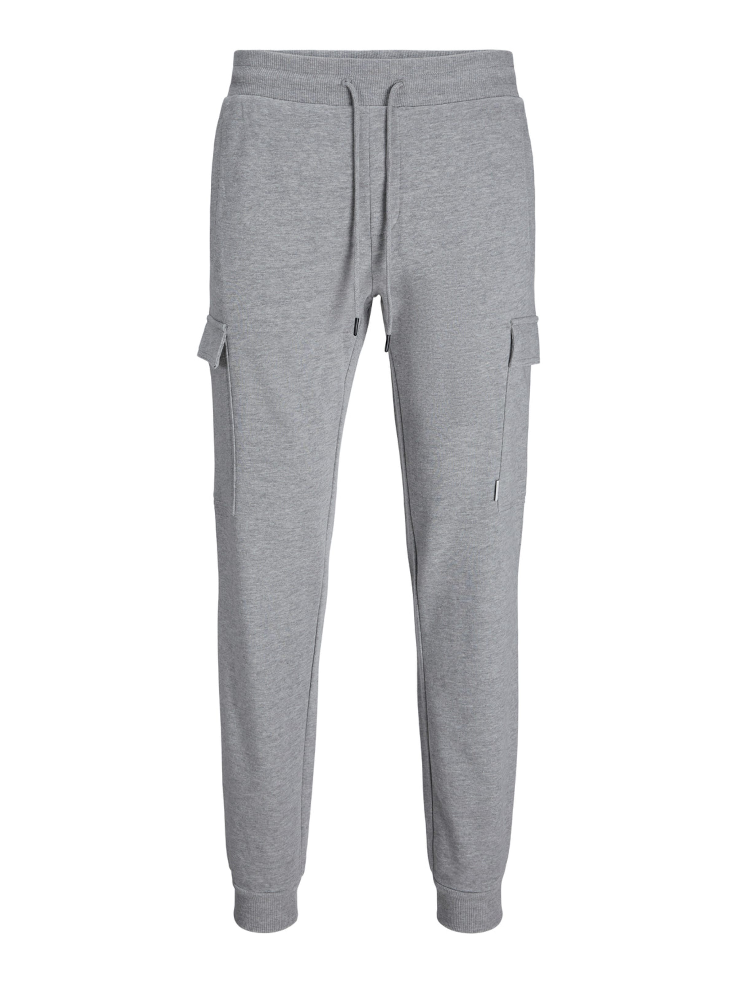 JACK & JONES Zúžený strih Kapsáče 'JPSTGordon JJShark' - Sivá: predná strana