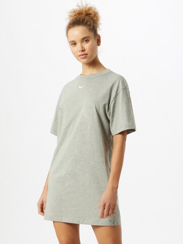 Nike Sportswear Dress in Grey: front