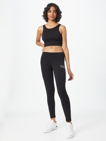 EA7 Emporio Armani Skinny Leggings - fekete