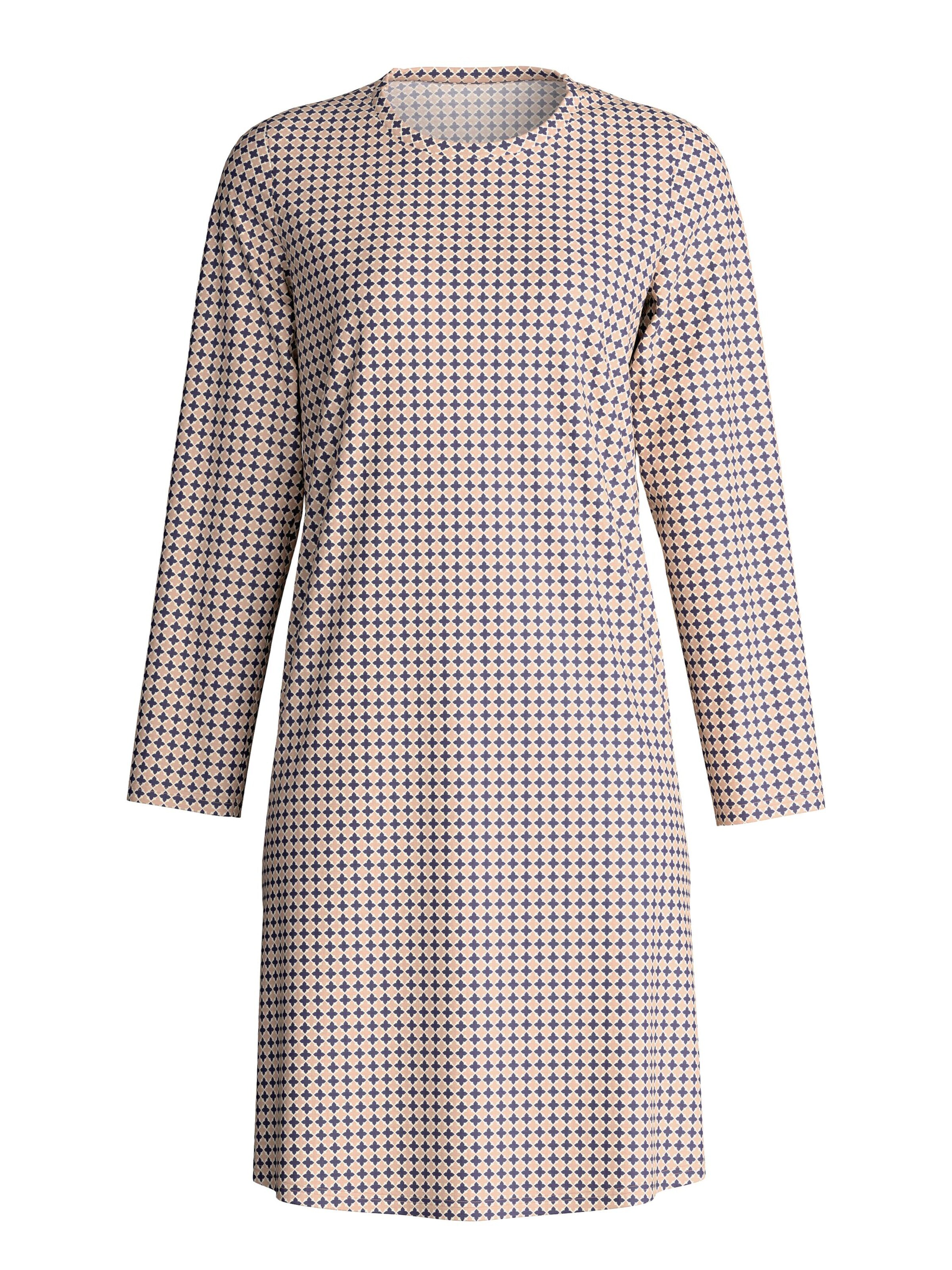 Camicia da notte 'Blooming Nights' di CALIDA in grigio: frontale