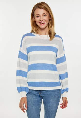 Pull-over usha BLUE LABEL en gris : devant