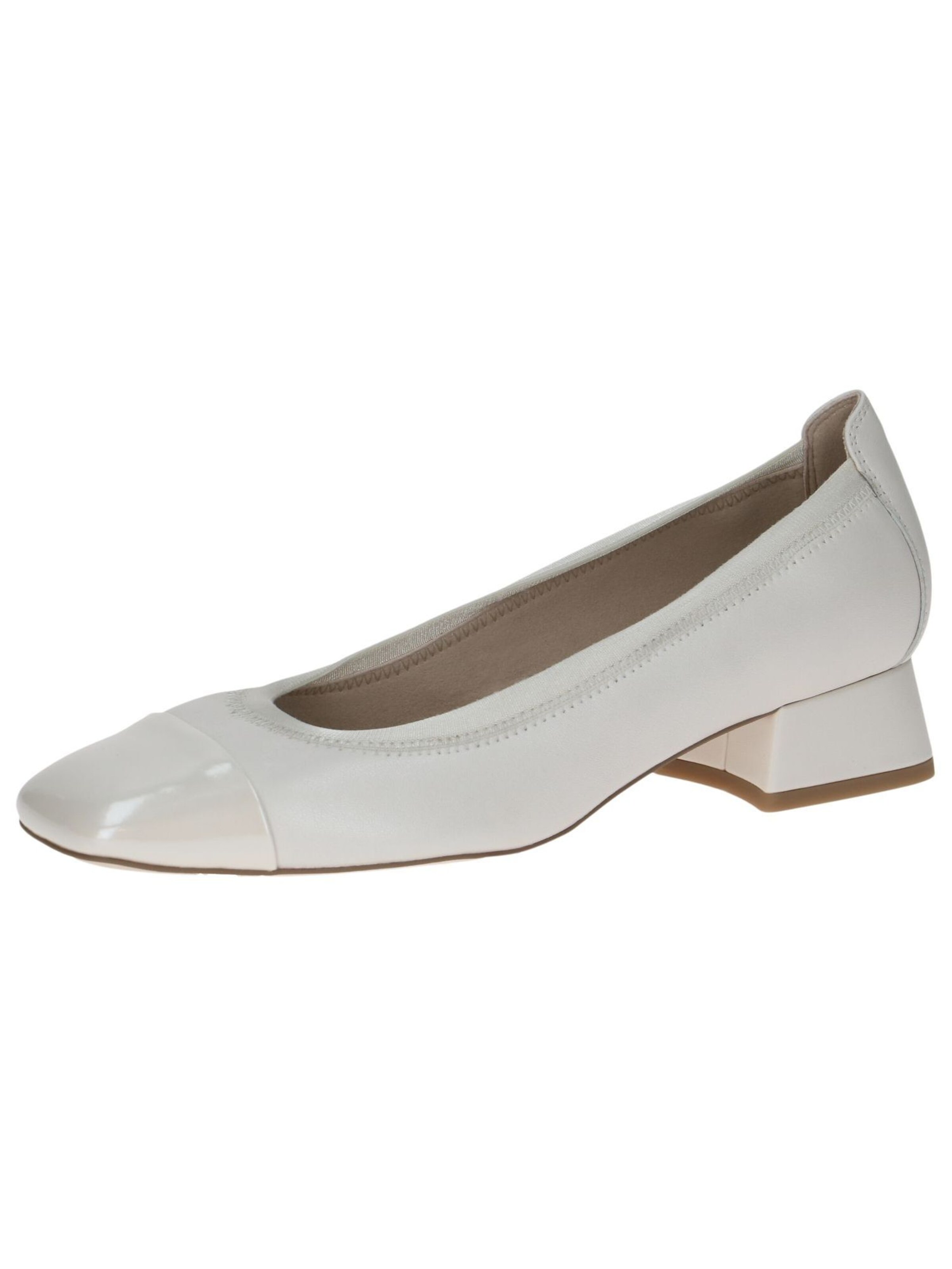 CAPRICE Pumps in White: front