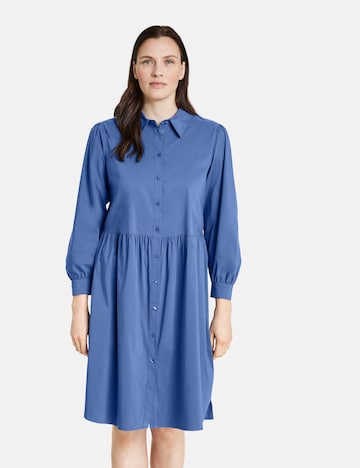 GERRY WEBER Shirt Dress in Blue: front