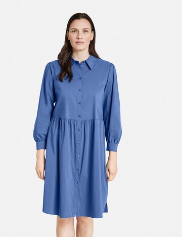 GERRY WEBER Shirt dress in Blue: front