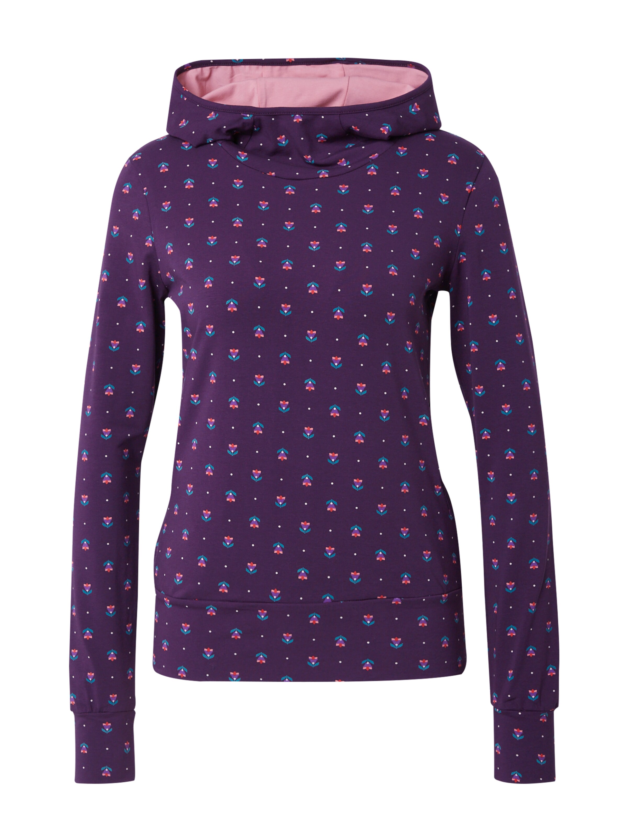 Blutsgeschwister Sweatshirt 'Hummel' i lila: framsida