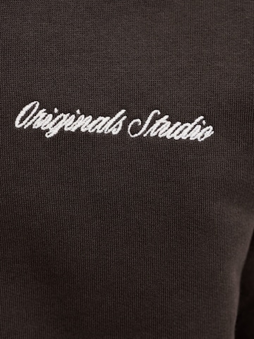 Jack & Jones Junior Sweatshirt 'JORNorrebro' in Brown