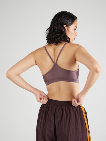 ADIDAS PERFORMANCE Bralette Sports Bra in Purple