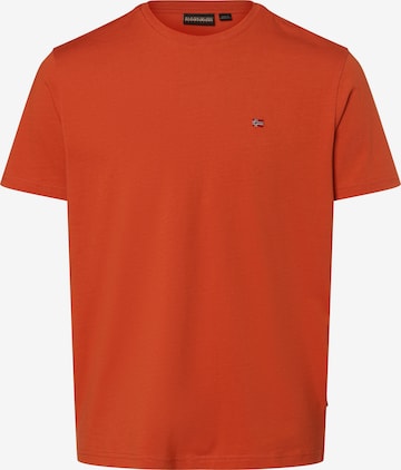 NAPAPIJRI T-Shirt 'Salis' in Orange: predná strana