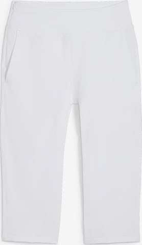 PUMA Workout Pants 'Everday' in White: front