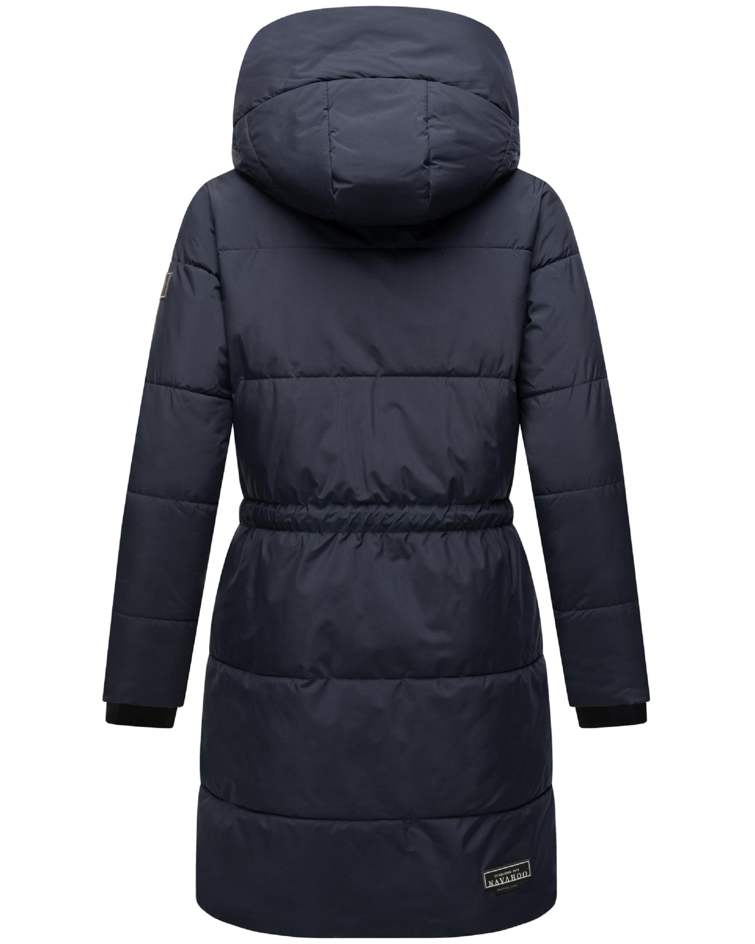 NAVAHOO Płaszcz zimowy 'Zuckertatze XIV' w kolorze niebieski