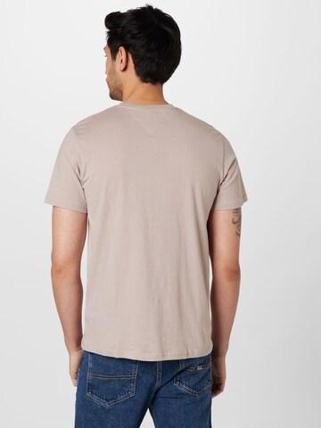 Tommy Jeans T-Shirt 'Regular Entry' in Grau