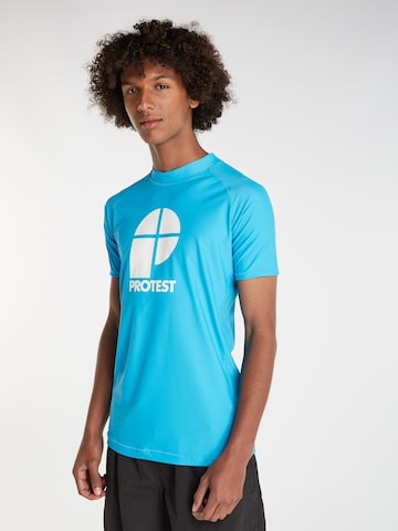 PROTEST Functioneel shirt 'PRTCATER' in Blauw