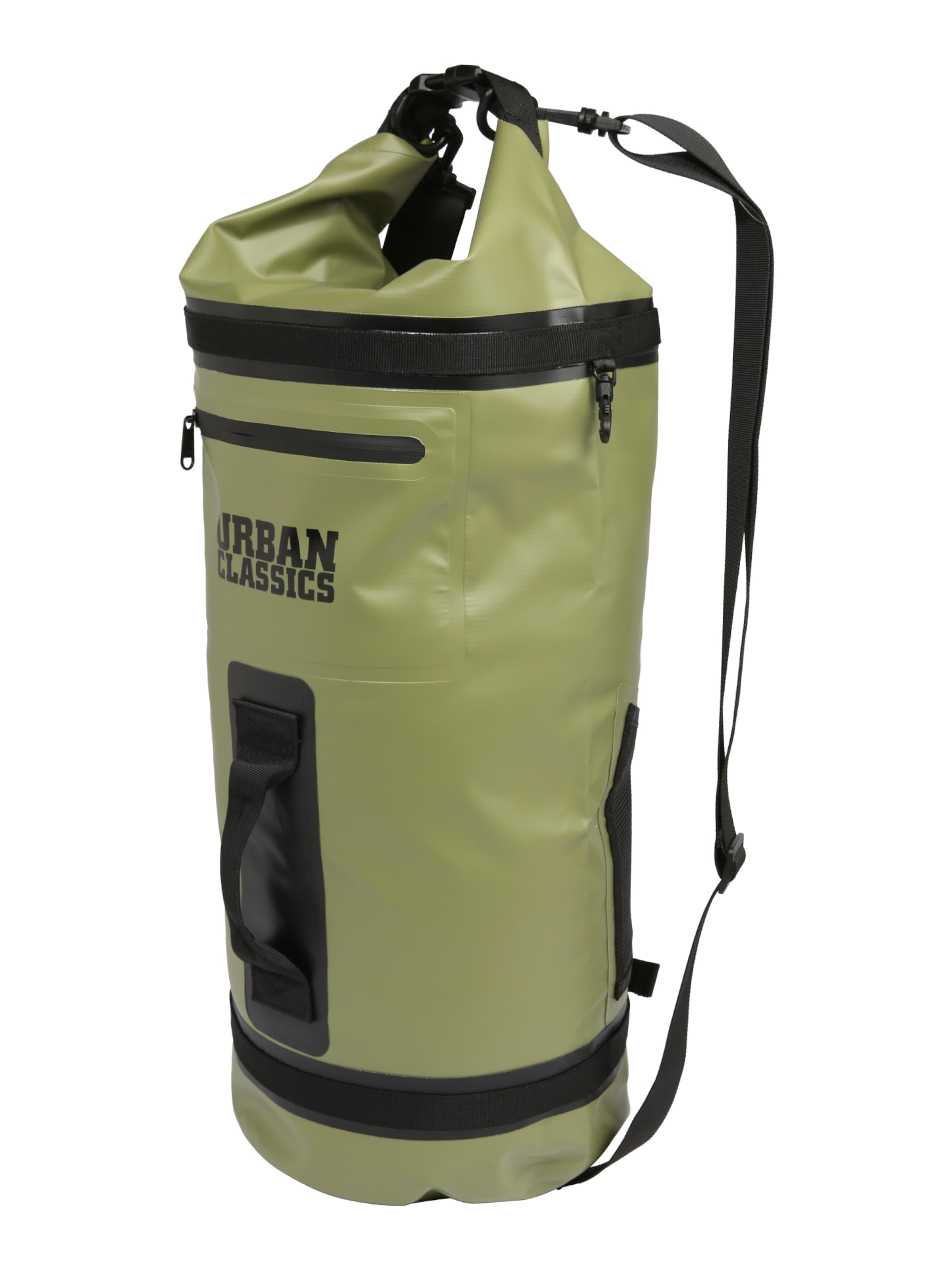 Zaino 'Adventure' di Urban Classics in verde: frontale