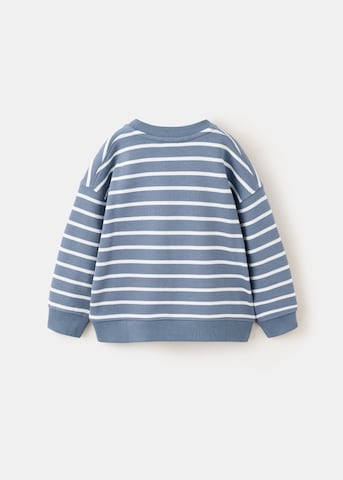 Pulover de la MANGO KIDS pe albastru