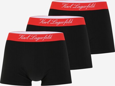 Karl Lagerfeld Calzoncillo boxer 'HOTEL' en rojo / negro / blanco, Vista del producto