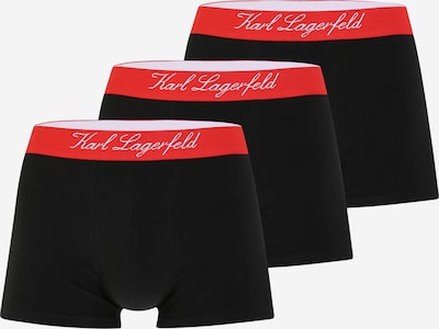 Karl Lagerfeld Boxershorts 'HOTEL' i röd / svart / vit, Produktvy