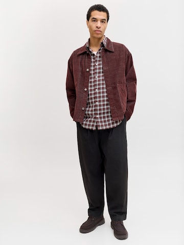 JACK & JONES - Loosefit Pantalón 'JPSTEVAN DYLAN' en negro