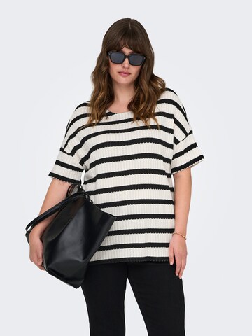 ONLY Carmakoma Shirts 'CARGrady' i hvid: forside
