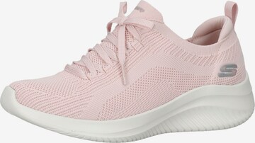 SKECHERS Sneakers laag in Roze: voorkant