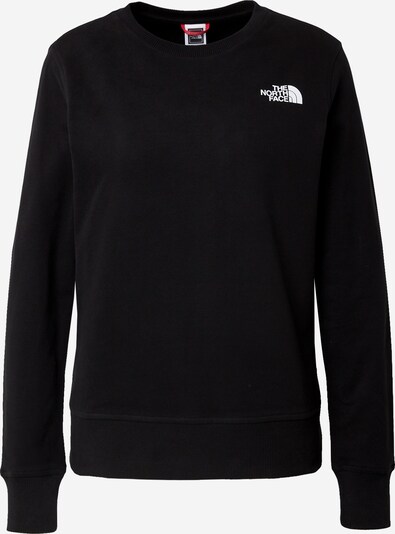 THE NORTH FACE Sweatshirt 'DREW PEAK' in Black / White, Item view